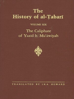 cover image of The History of al-Tabari Volume 19